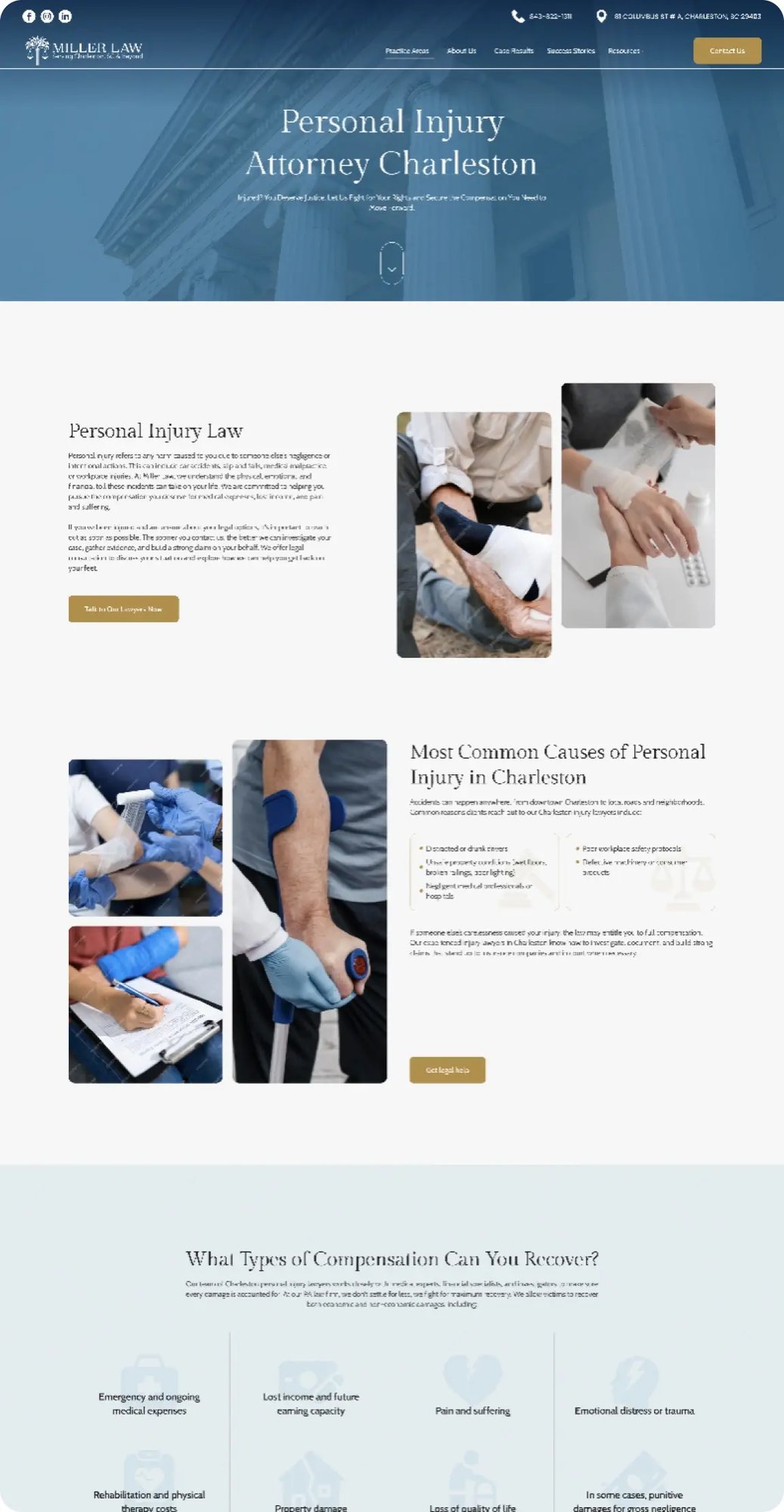 Attorney Detail page