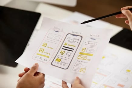 UX Design for Lawyer website