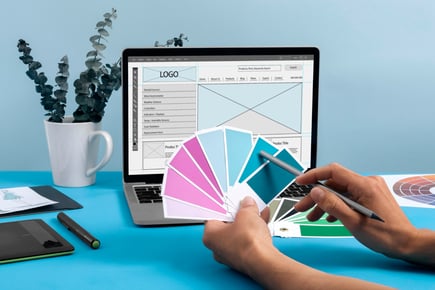 Website color scheme for law firms