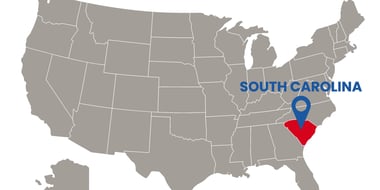 most and least competitive markets in SC for PI law firms