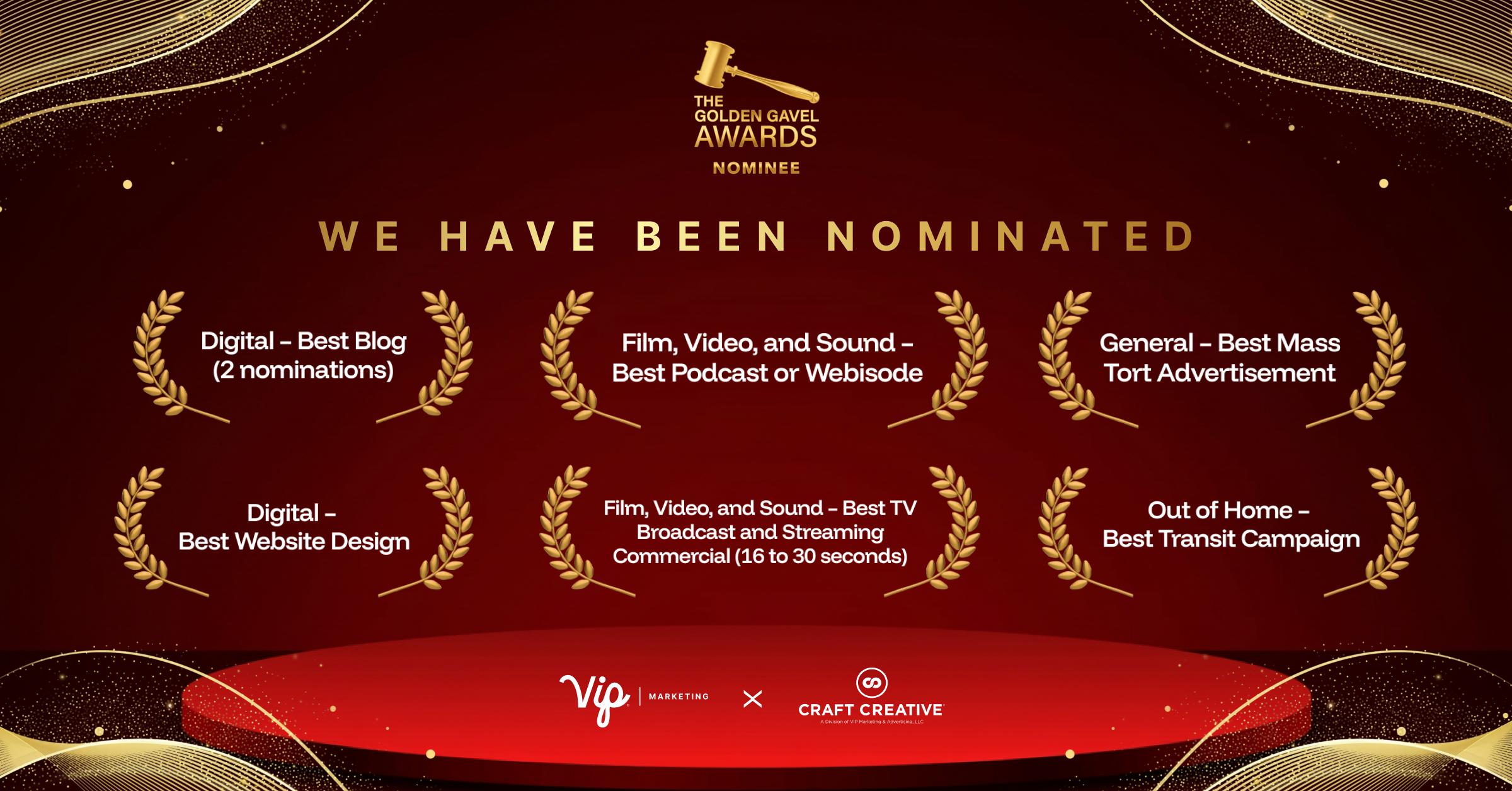 Golden Gavel Award Nominations
