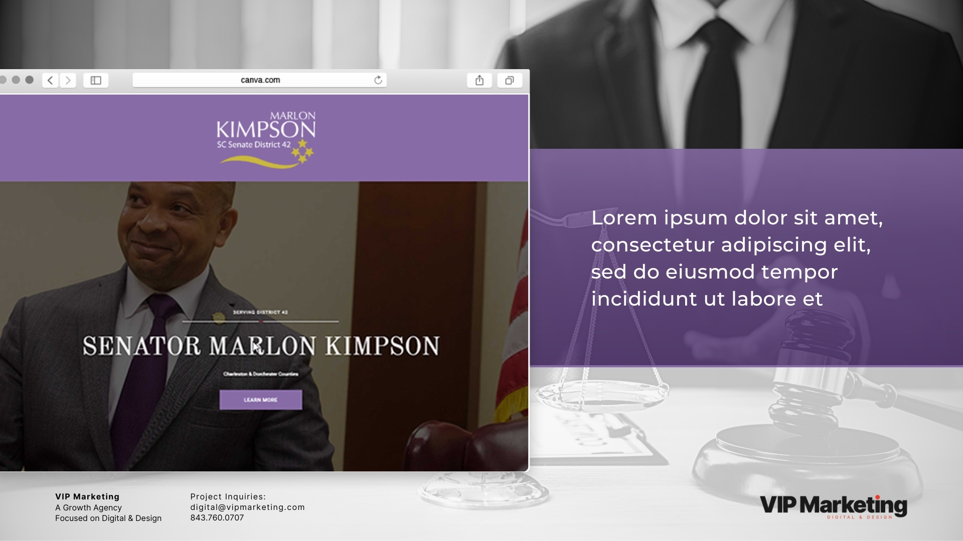 Malron Kimpson Web design